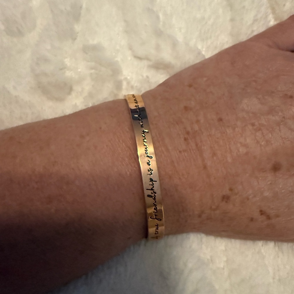 Gold Friendship Bracelet